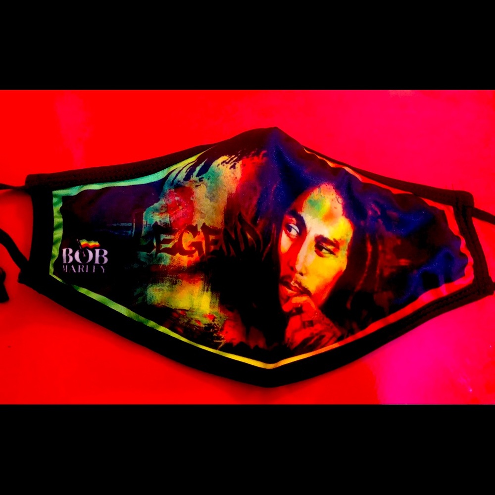 Bob Marley Legend Face Mask